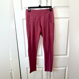 Ewedoo Large Mauve Leggings w Side Pockets